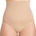 Shapermint Body Shaper Tummy Control Panty - Shapewear for Women (Medium-Large, Nude)