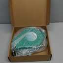 50FT Self Retracting Lifeline Fall Arrest RTOVZON Fall Protection Steel Wire Rope Heavy Duty Retractable Lanyard, Safety Lanyard, Roofing Lifeline, SRL