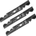742P05086-X Mulching Blade Compatible with Cub Cadet 54" Decks XT1-GT54 XT1-ST54, Replacement Blades for 742-05086-X 490-110-C205, CMXGZAM110205, 18 5/8" Length 7/8" Blade Hole, 3 Pack