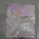 Bardic Gold Purple Giltter Marble Satin Pillowcase for Hair and Skin Silk Washable Pillowcase, Pillow Cases Cooling Satin Pillow Covers with Envelope Closur-20 * 30in, Queen