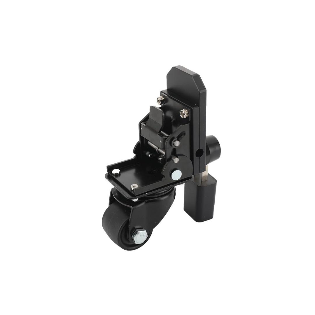 1pc Packout Caster Wheel Kit, Steel Construction Front Swivel Wheels Packout Rolling Tool Box Accessories for Packout Toolbox, 200 Lbs Capacity