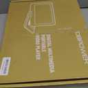 DBPOWER 17.9" Portable DVD Player with 15.6" Large HD Swivel Screen, 6 Hour Rechargeable Battery, Support USB/SD and Multiple Disc Formats, High Volume Speaker, Car Charger, Remote Control (black)