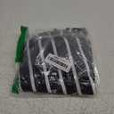 Beautife Womens Plus Size Cap Sleeve Tank Tops Casual Summer Striped T Shirts Crew Neck Loose Fit Tees Black XXL