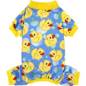 XPUDAC Dog Pajamas for Small Medium Dogs, Strechy Soft Dog Clothes for Dogs Girl Boy Pet Jumpsuit, Cat Onesie-2XL (XX-Large(Chest-22.8"))