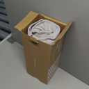 Cushion Lab Travel Deep Sleep Pillow – Compact Memory Foam Neck Pillow for Sleeping, Portable Pillow for Hotels, Camping, Side & Back Sleepers, On-The-Go – Calm Grey