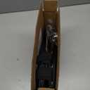 1 Pack Leather Front Car Seat Cover Bottom Car Seat, Anti-Slip and Full Wrap Driver Car Seat Protectors, Luxury Waterproof Bottom Auto Seat Cushion Pad Mat for Most Vehicles(Black)