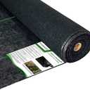WAENLIR 5.8oz 6FT x 250FT Heavy Duty Landscape Fabric Weed Barrier Premium Woven Ground Cover Roll, UV Resistant&Tear-Proof, Ideal for Garden Beds, Walkways, Patios, Greenhouses, Outdoor Landscaping
