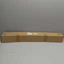 LazBlinds No Tools No Drill Cordless Bamboo Roman Shades, Light Filtering Window Treatment, Roll Up Bamboo Blinds for Windows 34'' W x 64'' H, Brown