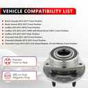 513316 (Pair) Front or Rear Wheel Hub Bearing for Buick Cascada 2016-2017, for Verano 2012-2017, for Chevy Volt 2011-2015, for Orlando 2012-2014, for Cadillac ATS 2013-2017 (AWD Only)