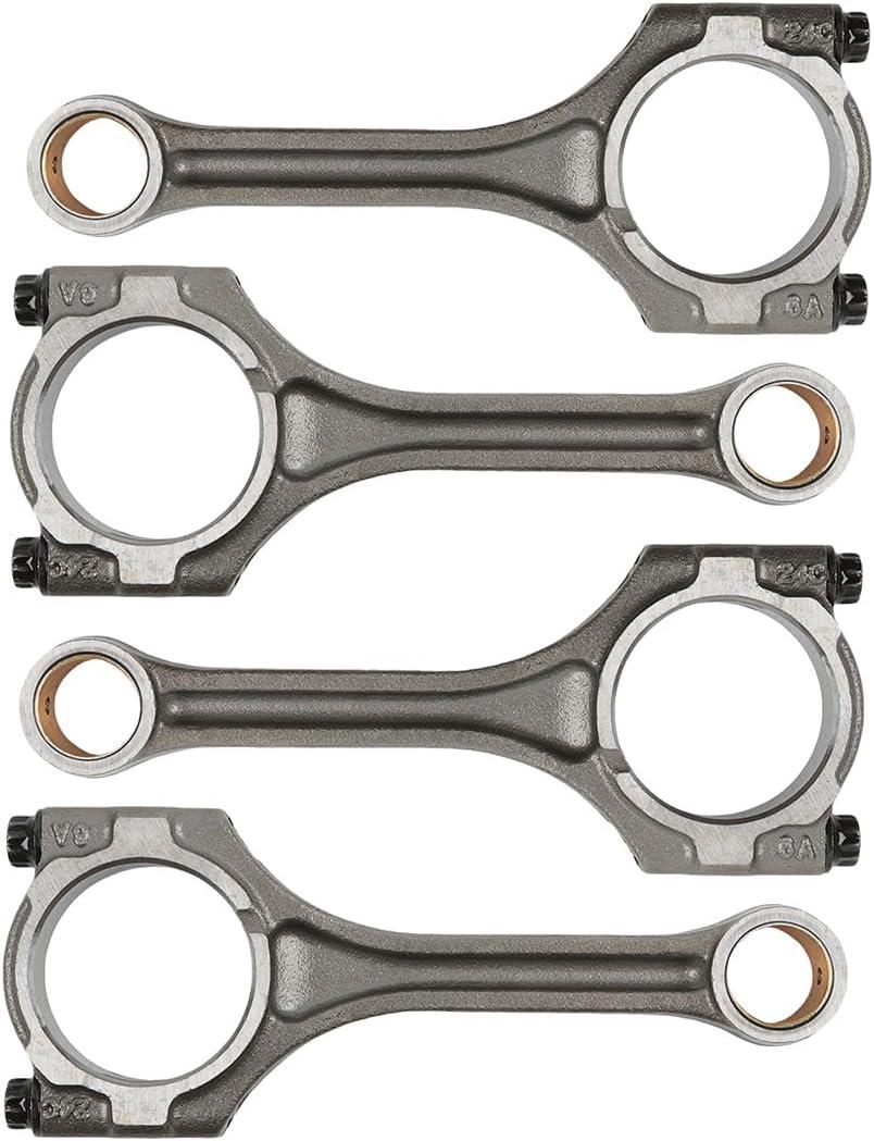 Connecting Rods 4pcs for Veloster, Sonata, Tuscon, Elantra 2013-2021 Replace, For Kia Forte, Optima, Soul 1.6L Turbo 2014-2021 Replace OE 23510-2B700 23510-2B700