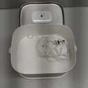 PETLIBRO Upgrade Cat Water Fountain Stainless Steel Tray, Dockstream 2 Cat Fountain Indoor, 3L/101oz Auto Cat Fountains for Drinking, App Monitoring Pet Water Fountain Dog, 5G WiFi Cat Water Dispenser (White)