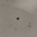 Kante 11.6" Dia Round Concrete Planter, Outdoor Indoor Large Plant Pots Containers with Drainage Hole and Rubber Plug for Home Garden Patio, Pure White