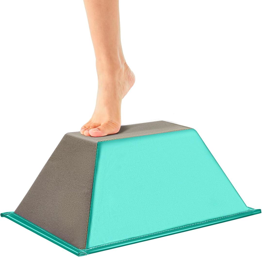 Poen Stunt Training Stand Cheerleading Balance Trainer Cheer Flyer Stand Balance and Flexibility Trainer for Flexibility Core Strength and Conditioning Promotes Kids Adults (Green)