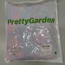 PRETTYGARDEN Women 2025 Summer Mesh Dress Spaghetti Strap Cowl Neck Print Ruched Bodycon Dresses Asymmetrical Long Dress (XL)