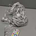 50ft Permanent Outdoor Light, Smart RGB Plus IC Outside Lights for House, App/Remote Control String Light, Compatible with Alexa, IP67 Waterproof LED Strip for Daily Party Christmas All Holiday Decor (50ft Plug-in)