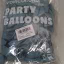 Voircoloria 130pcs Pale Aqua Balloons Different Sizes 18" 12" 10" 5" Aqua Blue Latex Balloon Garland Arch Kit for Birthday Baby Shower Graduation Wedding Gender Reveal Anniversary Party Decorations