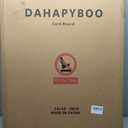 DAHAPYBOO Cork Board with Linen White,Bulletin Board 36"x24" Hanging Corkboards for Office Home School Message Board or Vision Board Decoration