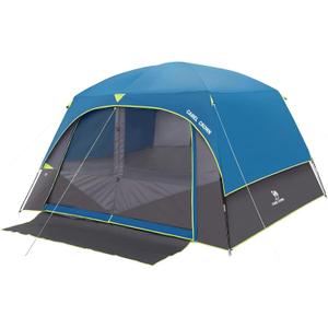 CAMEL CROWN Tents for Camping 4/6 Person Tent Waterproof Easy Setup Backpacking Tents (Sky-blue)