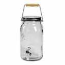 MASON GLASS LARGE DRINK DISPENSER 8L