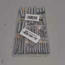 99PCS Extension Spring Assortment Kit, 12 Sizes Small Tension Springs with Dual Hook Ends, Galvanized Spring Steel Construction, Tiny Springs Set for Hobby Crafting and DIY Repair Project
