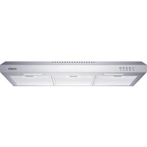 CIARRA Ductless Range Hood 30 inch Under Cabinet Hood Vent for Kitchen Ducted and Ductless Convertible CAS75918A (silver)