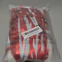 2 Pack Red White Tinsel Foil Fringe Curtains Circus 3.288.20 ft Metallic Streamers Tinsel Curtains Background for Graduation Birthday Wedding Party