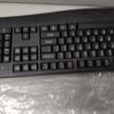 Wireless Keyboard and Mouse Combo, Full-Sized 2.4GHz Wireless Keyboard with Comfortable Palm Rest and Optical Wireless Mouse for Windows, Mac OS PC/Desktops/Computer/Laptops (Black)