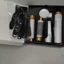 4 in 1 Rotating Hair Dryer Brush,Rotating Round Hot Air Spin Brush Set Negative Ionic Professional Blow Dryer with Detachable Brush(2" & 1.5"), 3 Heats and 2 Speeds Rotating Blow Dryer Brush