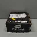 Non-Expandable Garden Hose 100 Feet, Flexible Water Hose with 10 Function Hose Nozzle, Lightweight, Tangle Free, Rust Proof for Yard (Black)