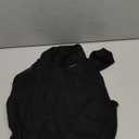 Nebility Women Long Sleeve Bodysuit Turtleneck - Mesh Shapewear Body Suit Tops Thong Going Out Tops Fall Outfits (Small, Black)