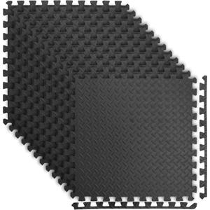 Art3d 48 Sq.Ft Eva Puzzle Exercise Mats, 1/2" Thick Foam Interlocking Tiles for Flooring, Workout, Gym Equipments, Pack of 12
