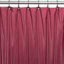 Dependable Industries inc. Essentials Premium 6 Guage PEVA Shower Curtain Liner - PVC Free Magnetized Bottom Odorless with Rustproof Grommets Burgundy