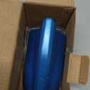 Car Shark Fin Antenna Cover, Roof Aerial Base AM/FM Radio Signal for Car SUV Truck, Vehicle Shark Fin Shape Cover with Adhesive Tape, Car Accessories Antenna Replacement Fits Most Cars (Blue)