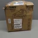 Potty Training Seat ，SKYROKU Potty Training Toilet with Step Stool Ladder, for Kids Boys Girls Toddlers  Comfortable Safe Potty Seat with AntiSlip Pads Ladder （8838Grey）