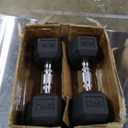 CAP Barbell Coated Dumbbell Weight | Multiple Options Pairs & Sets, 25 LB Each