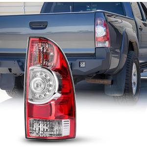 AUTOONE For Toyota Tacoma Tail Lights Assembly, Tail Lamp Assembly Fit for 2005-2015 Tacoma Pickup Rear Factory OEM Passenger Side, With Single LED Bulbs