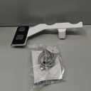 SAMODRA Bidet Attachment, Non-Electric Cold Water Bidet Toilet Seat Attachment with Pressure Controls, Retractable Self-Cleaning Dual Nozzles for Frontal & Rear Wash - Black