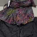 Summer Mae Women Plus Size Two Piece Tankini Swimsuits Flowy Bathing Suits Tummy Control Swimwear with Shorts (Star Whole Sky) 22W