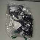 BMJL Women's High Waisted Bikini Sets Modest Tummy Control Swimsuit Two Piece Drawstring Bathing Suit (Black & White,S)