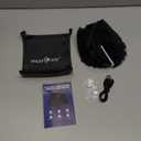 MUSICOZY Bluetooth Headphones Earmuffs Ear Warmers Wireless Headphones Earmuffs, Built-in HD Speakers and Microphone with Carry Bag for Biking Running Cool Tech Gadgets Gifts for Winter (Black)