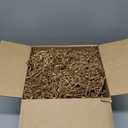 Paper Mart Kraft Crinkle Cut Paper for Gift Box (2 lb), Crinkle Cut Paper Shred Filler, Shredded Paper for Gift Box, Kraft Basket Filler Paper Shred (2 lb), Kraft Paper Box Filler, Basket Shred Filler, Shredded Paper Fill
