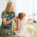 2 x Pretty Jolly Red Pink White Chiffon Ribbon for Gift Wrapping 3 Rolls 2 Inch x 7Yd Silk Ribbons Handmade Fringe Fabric Ribbon for Flower Bouquet,Wedding Invitations,DIY Crafts and Hair Bows