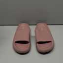 CUSHIONAIRE Feather EVA Slides for Women – Comfortable Slip On Womens Slippers, Indoor Outdoor Shower Shoes, Beach Essential Cloud Slides, Size 6