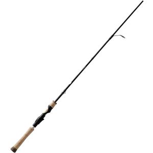 13 Fishing - Defy Silver - Spinning Fishing Rods (6'6" L (Light) - 2 Piece Rod)