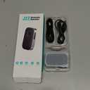 COMSOON Bluetooth Receiver for Car, Noise Cancelling 3.5mm AUX Bluetooth Car Adapter, Wireless Audio Receiver for Home Stereo/Wired Headphones, Hands-Free Call, 16H Battery Life - Black+Silver