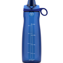 Pogo BPA-Free Tritan Plastic Water Bottle with Chug Lid, 40 Oz, Grey