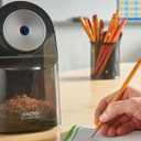 X-ACTO Electric Pencil Sharpener Heavy Duty Pencil Sharpener for School Black 1 Count