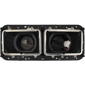 Headlight Housing Base With Wire Harnesses, Driver Side, Compatible with Kenworth T400 T600 T800 W900 K100 C500. Peterbilt 378 379. Western Star 4900 4964, Freightliner FLD Classic XL