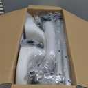 Shower Chair UShape Seat (450lb) Heavy Duty  Padded Armrests and Back, Shower Chairs for Elderly and Disabled, Handicap, Shower Chair for Inside Shower, Adjustable Height  Blue