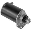 Caltric Starter Motor Compatible with John Deere D125 / D130 / D140 / D150 / D160 / D170 / GX85 / S2046 / S220 / SX85 / 16 Teeth Improved Steel Gear